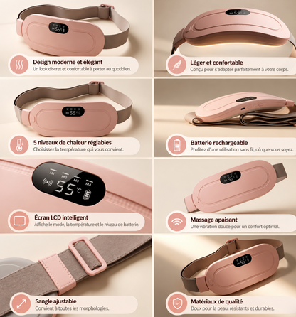 Braise° — Ceinture chauffante menstruelle